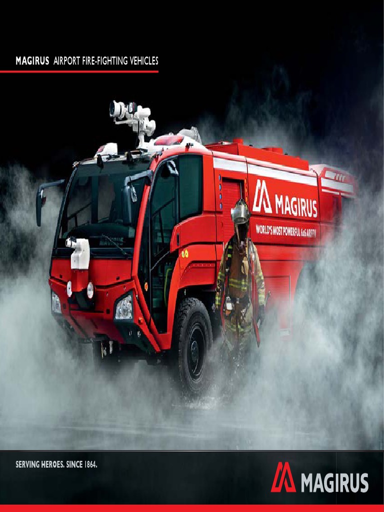 Magirus Airport Fire-Fighting Vehicles | PDF | Fire Engine | Firefighting