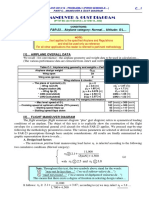 C Maneuver & Gust Diagram: Regulations: FAR-23 Airplane Category: Normal Altitude: S/L