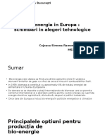 (Cojoaca)Bio Energy in Europe Changing Technology Choices 2006 Energy Policy