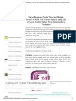 Cara Mengcopy-Paste Teks Dari Google Books, E-Book, Dan Tulisan Apapun Yang Ada Di Layar Monitor Tanpa Perlu Instal Aplikasi Tambahan