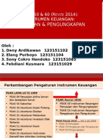 PSAK 50 60 Presentasi