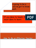 Effective Teacher