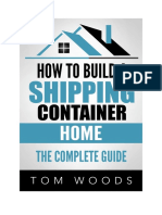 Sample Copy - How To Build A Shipping Container Home
