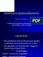 Cáusticos e Hidrocarbonetos