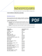 Lookup Values Guide