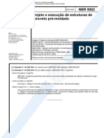 NBR 9062 NB 949 - Projeto e execucao de estruturas de concreto pre-moldado (1).pdf