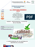 Antecedentes de La Calidad