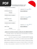 Son Paig Lee CrimComplaint Affidavit
