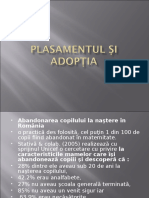 Plasamentul Şi Adopţia