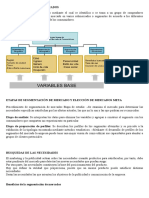 Segmentación mercados