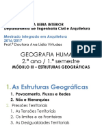 Geografia Humana - Móduloiii.prof - Ana Virtudes. Mia 2016-2017