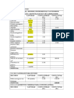 Presupuesto Del Proyecto