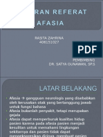 Laporan Referat Afasia - Rasita