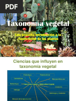 Taxonomía Vegetal