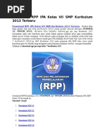 Download RPP IPA Kelas VII SMP Kurikulum 2013 Terbaru by suryamahyudi SN335814484 doc pdf