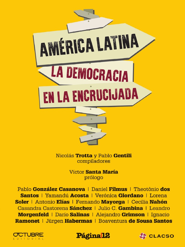 America Latina, la democracia en la encrucijada.pdf
