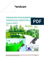 Buku Panduan Program Pengembangan Teknologi Industri 2017 d