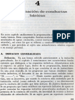 Capitulo 4: Programación de Conductas Básicas