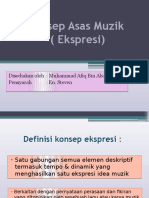 Konsep Muzik - Ekspresi