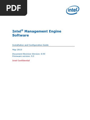 Intel unified amt 7 ws management interface driver