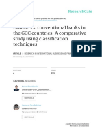 Islamic vs. Conventional Banks in The GCC Countries: A Comparative Study Using Classification Techniques