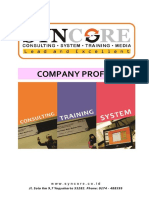 Company Profile Syncore 2016
