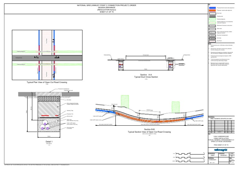 132kV Underground Cable Crossing Design | PDF | Computers