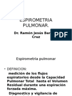 ESPIROMETRIA PULMONAR