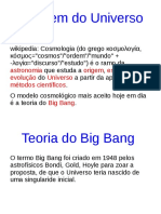 Origem do Universo: Teoria do Big Bang