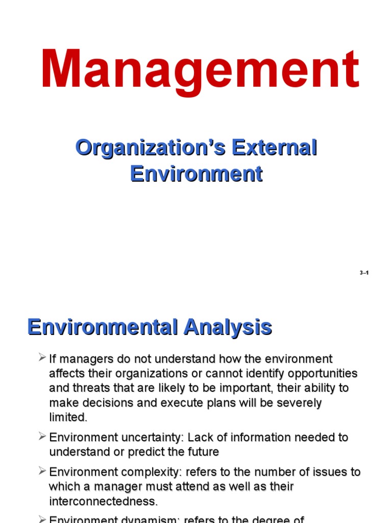4.2: The Organization’S External Environment – EBRX