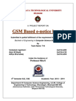 GSM Based E-Notice Board Project Report PDF