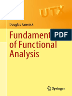 Fundamentals of Functional Analysis