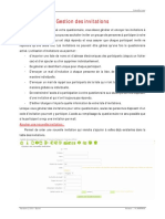 LimeSurvey - Gestion Des Invitations PDF