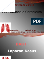 Cor Pulmonale Chronicum