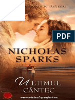 Nicholas Sparks-Ultimul Cantec