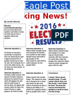 Election Results Newsletter Template - Xavier Illescas
