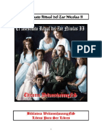 Anonimo - El Asesinato Ritual Del Zar Nicolas II PDF
