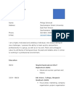 Curriculum Vitae