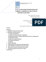 Arquitectura de Las Relaciones Internacionales Del Estado Colombiano A Comienzos Del Siglo XXI en Un Escenario Globalizado PDF