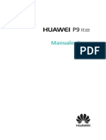 HUAWEI P9 Lite User Guide VNS-L31 01 Italian PDF