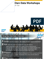 3 - SAP Lumira - BYOD Event - Guidelines and Trainer Tips PDF