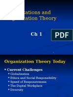 Introduction To Organizational Theory Ch1-2