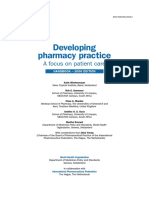 Developing Pharmacy Practice - WHO - PSM - PAR - 2006.5 PDF