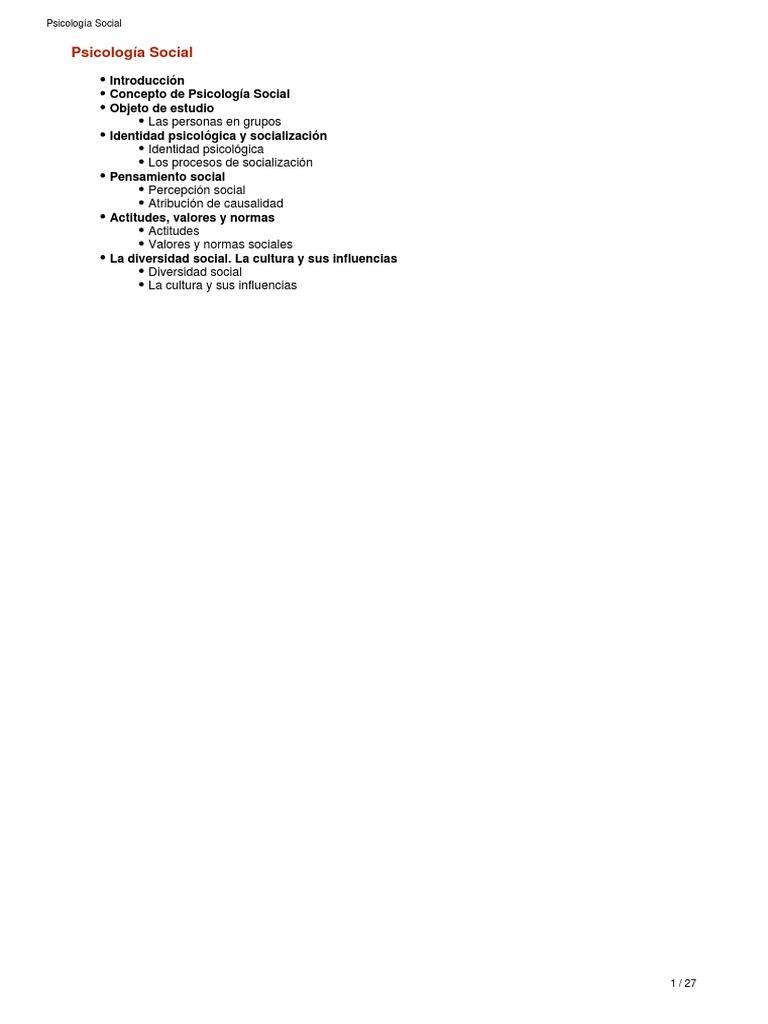 Unidad I PDF | PDF | Relaciones personales, crianza y desarrollo personal