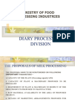Dairy Processing Division