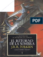 01 La Historia de El Señor de Los Anillos El Retorno de La Sombra (Tolkien)