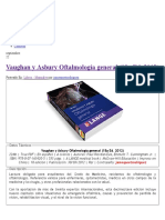 Vaughan y Asbury Oftalmología General (18a Ed PDF