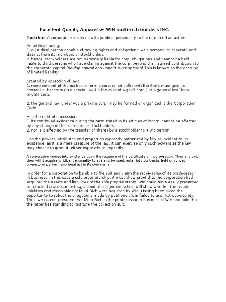 Excellent Quality Apparel Vs WIN Multi PDF