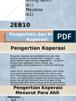 Revisi Ke 3 Pengertian Dan Prinsip Koperasi