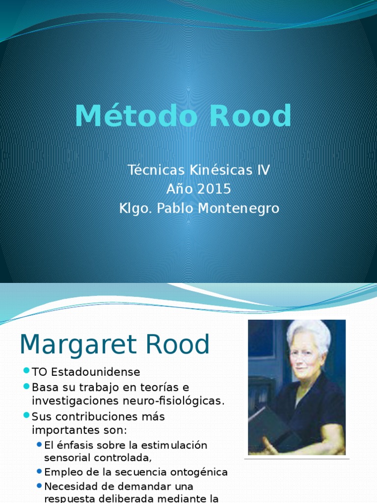 CLASE 08 Método Rood | PDF | Músculo | Mano